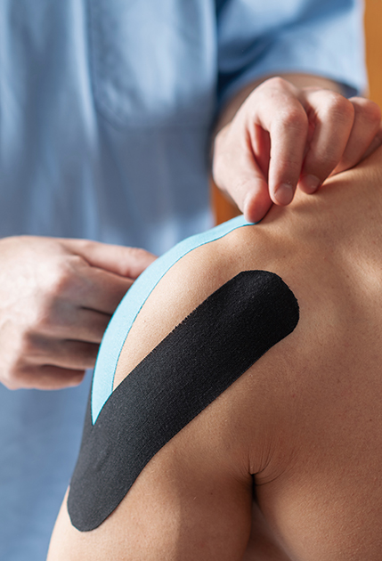 KINESIO TAPING Schuler mit Kinesio Taping